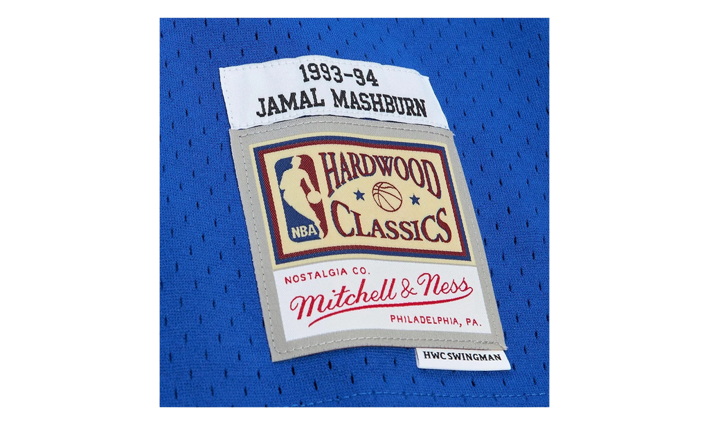 NBA Jersey "1993 Dallas Mavericks Jamal Mashburn - Royal" SMJY5704 DMA93JMBROYA