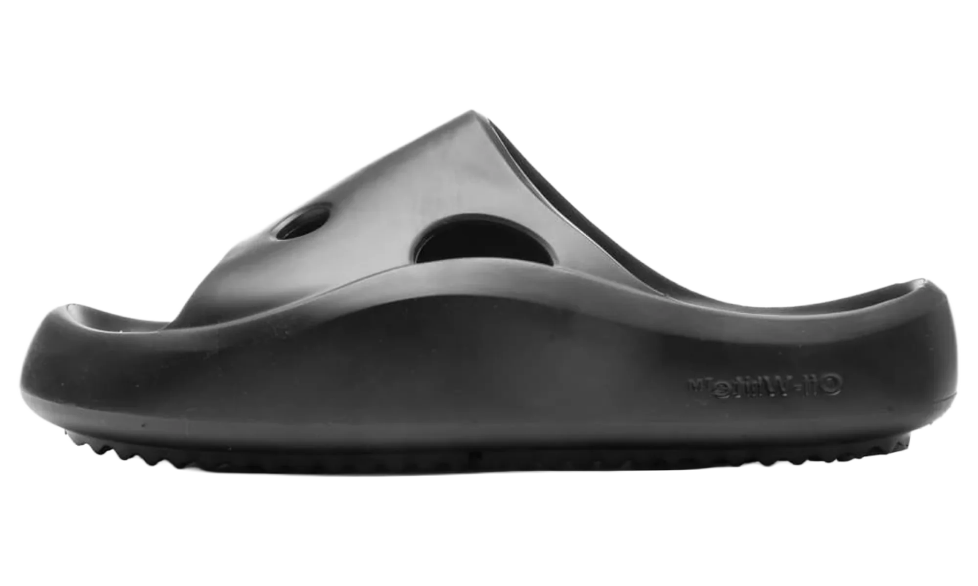 Meteor Rubber Slides "Black" OMIC014F22MAT0011010