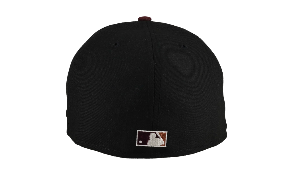 59FIFTY Montreal Expos Script Fitted Hat "Black / Maroon" NE169