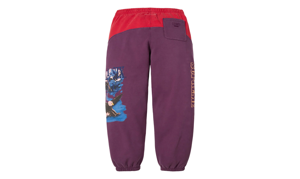 MM6 Maison Margiela Eagle Sweatpant "SS26 - Purple" SU27197