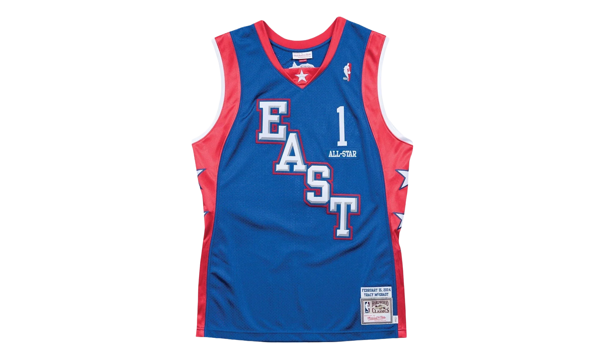 NBA All-Star East Authentic Jersey "2004 Tracy McGrady #1 - Royal" BA64J3 ASE B BZP