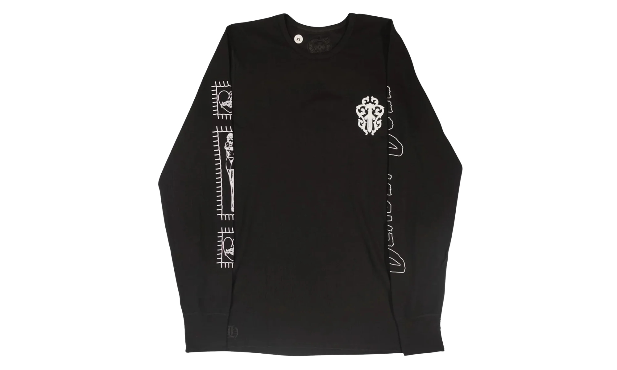 Deadly Doll Thermal Long Sleeve "Black" CHRM0647