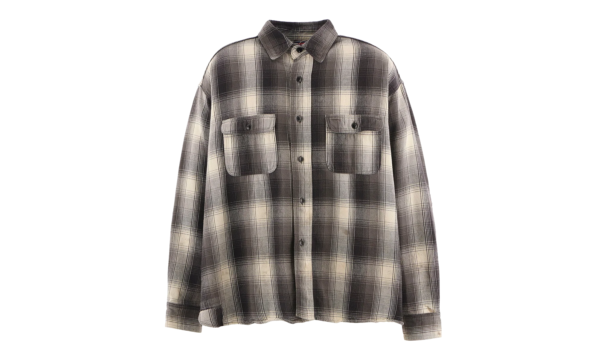 BerBerJin Check Flannel Shirt "Black" SM HR1 0000 C52