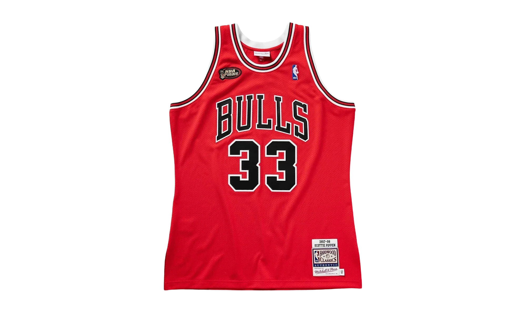 NBA Scottie Pippen Authentic Jersey "1997 Chicago Bulls - Red" 72263B597SPIPP
