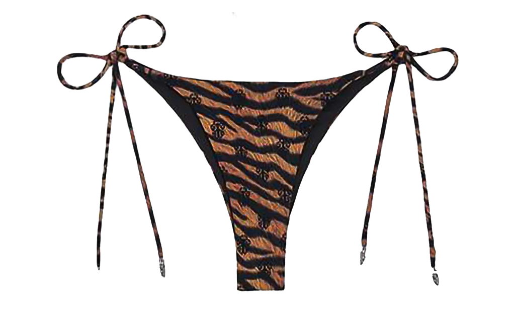 X DIB Orange Tiger Bikini bottom "Brown" CHRM1085