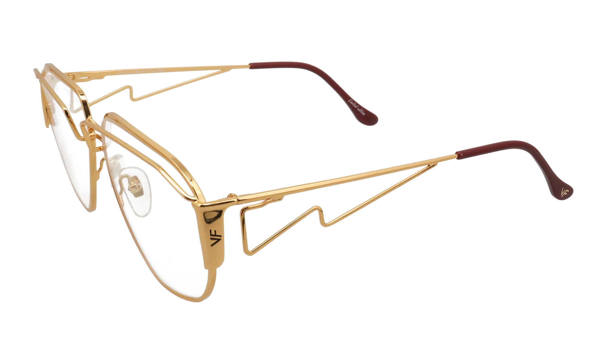 Escobar Geometric Edition 24KT "Yellow Gold / Clear" ESGE2 0001 24C4