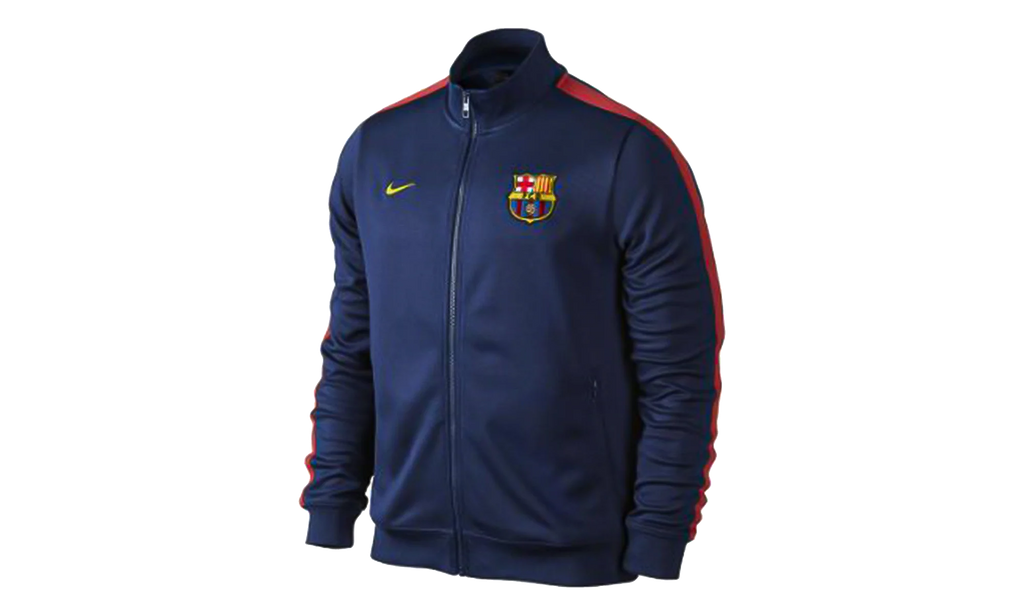 FCB TRACK JACKET "Navy / Vibrant Yellow" 542394 010
