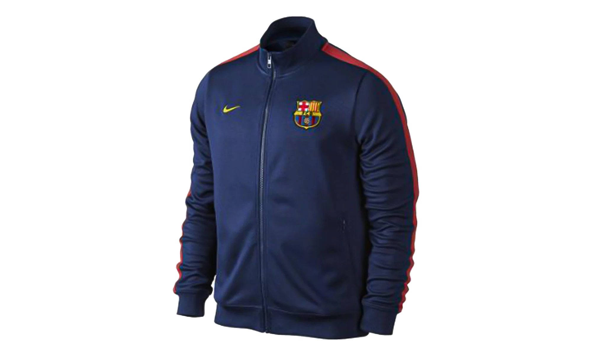 FCB TRACK JACKET "Navy / Vibrant Yellow" 542394 010