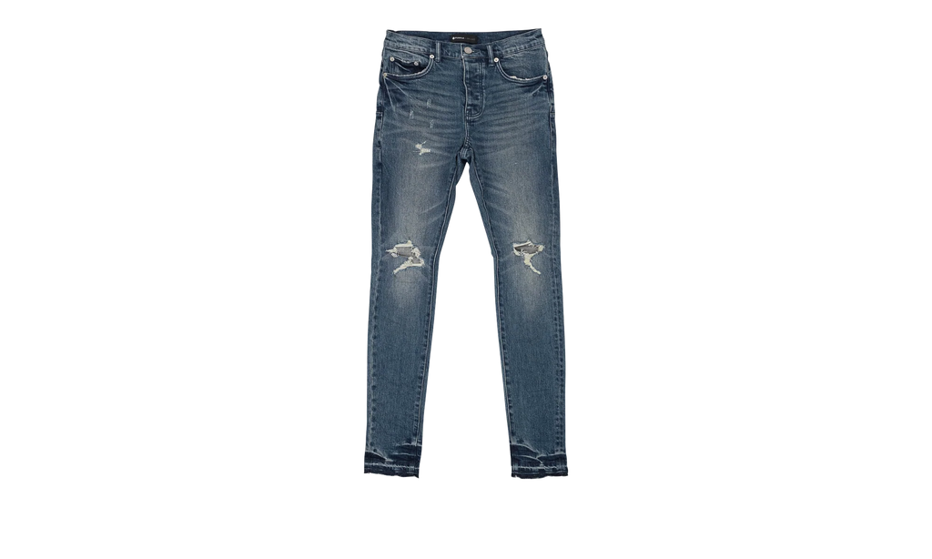 INDIGO BLOWOUT RELEASED HEM "Blue" P001 IBRH123