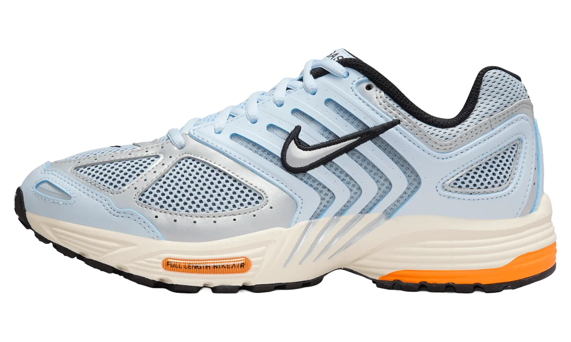 Air Peg 2K5 WMNS "Blue Tint Total Orange Coconut Milk Metallic Platinum" HQ1675 400