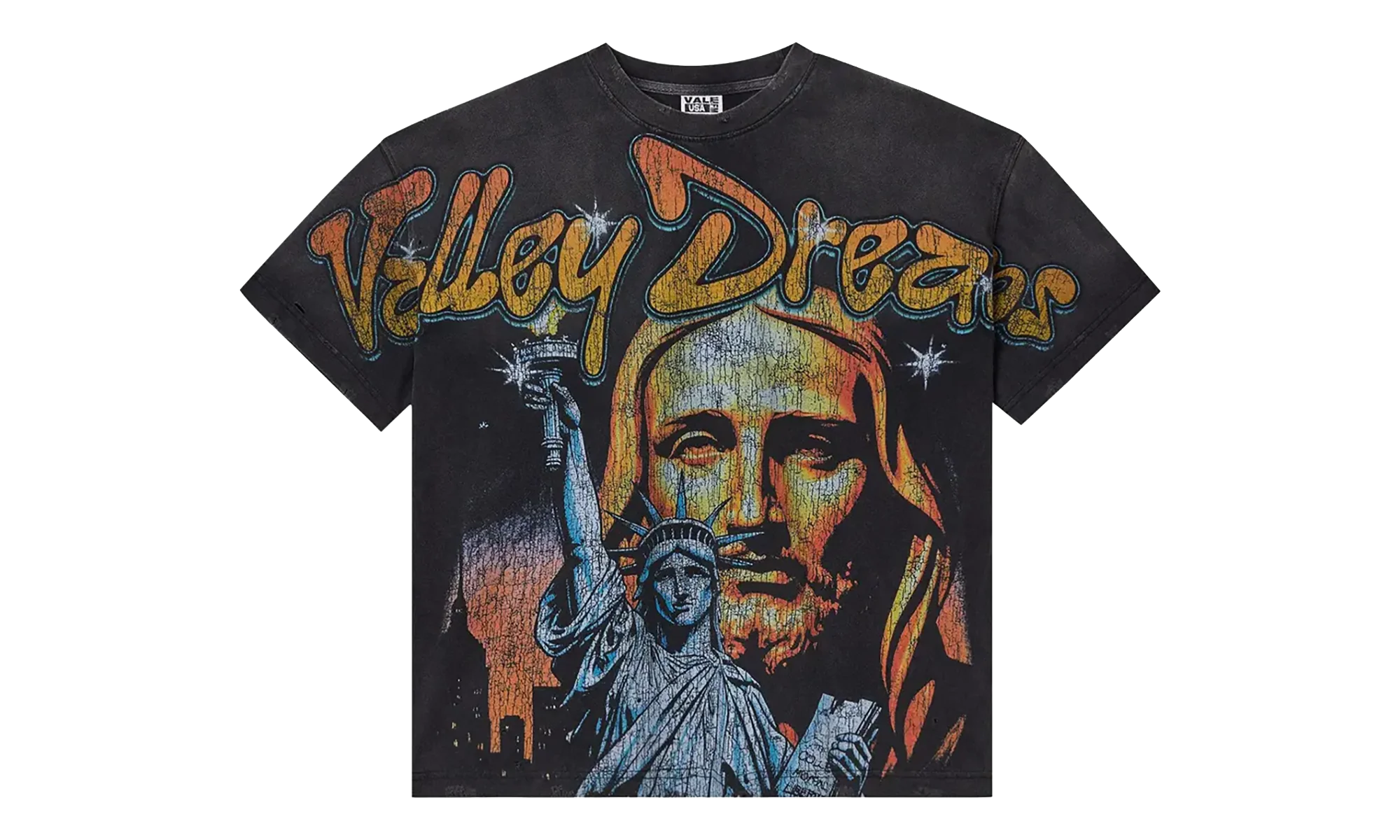 Gods City T-Shirt "Black" VALE 04 002 GCT BK