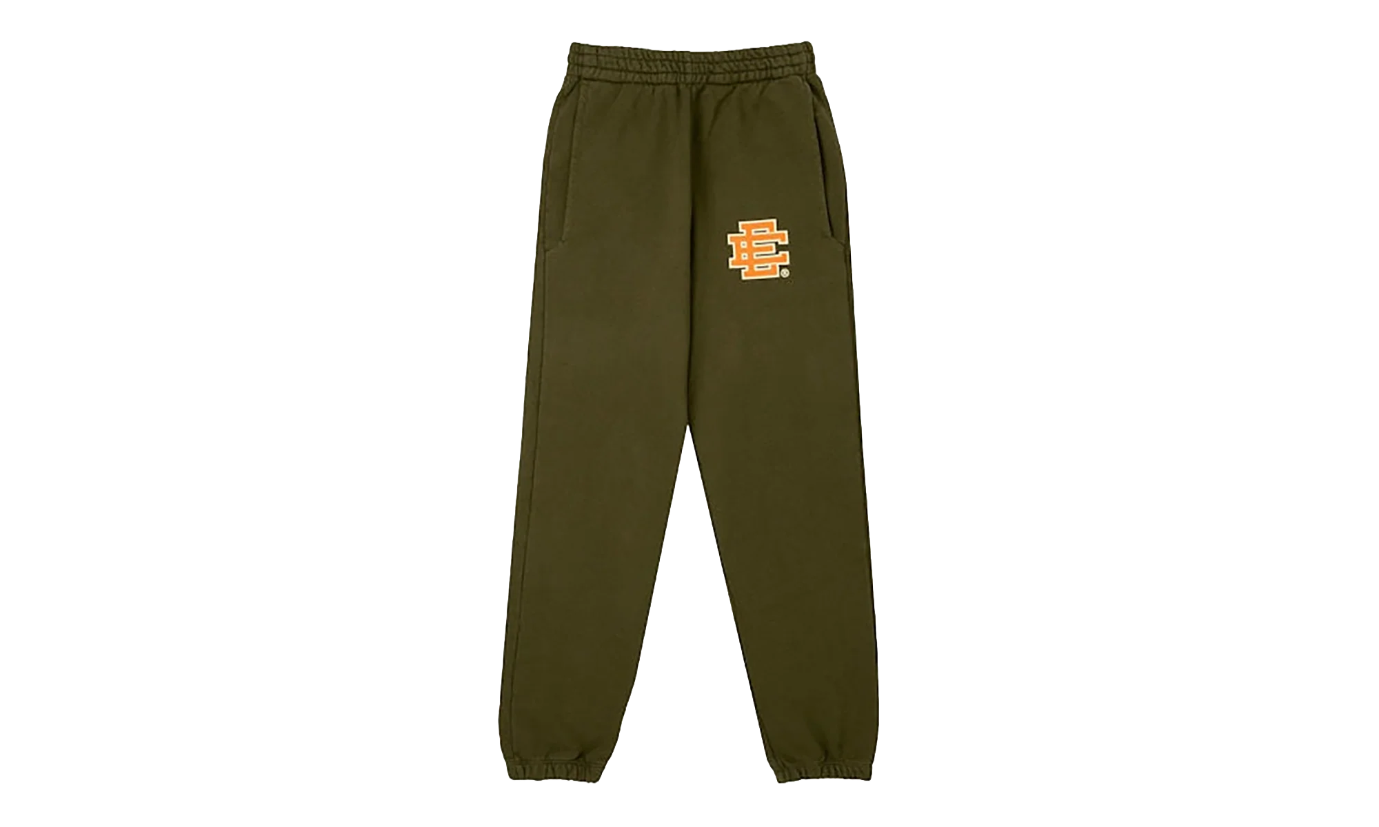 EE BASIC SWEATPANTS "SS23 - Olive/Shocking Orange" EE552