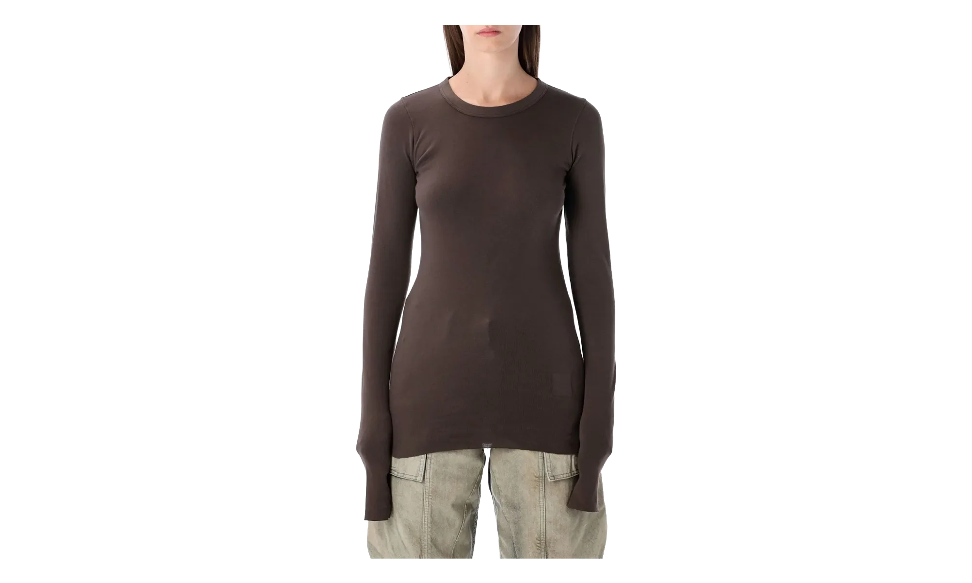 Rin Long-Sleeve T-Shirt WMNS "Dark Dust" DS02E7217 RN 78