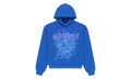 Rhinestone Punk V2 Hoodie "Blue" SP5der408
