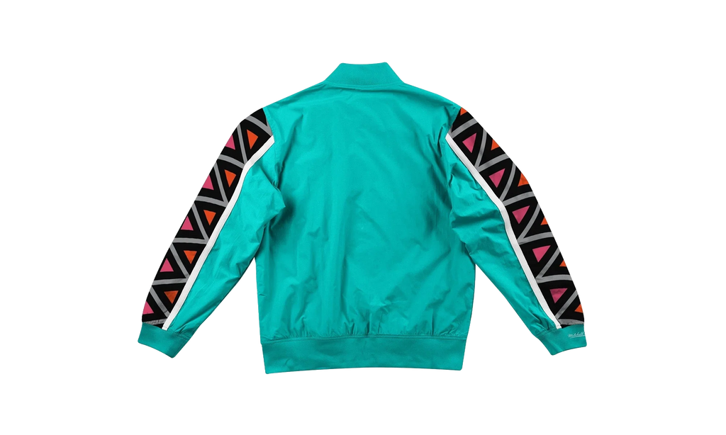 NBA Full-Zip Hook Shot Jacket "1996 All-Star Game - Teal" FLZPAJ19004 ASGTEAL96