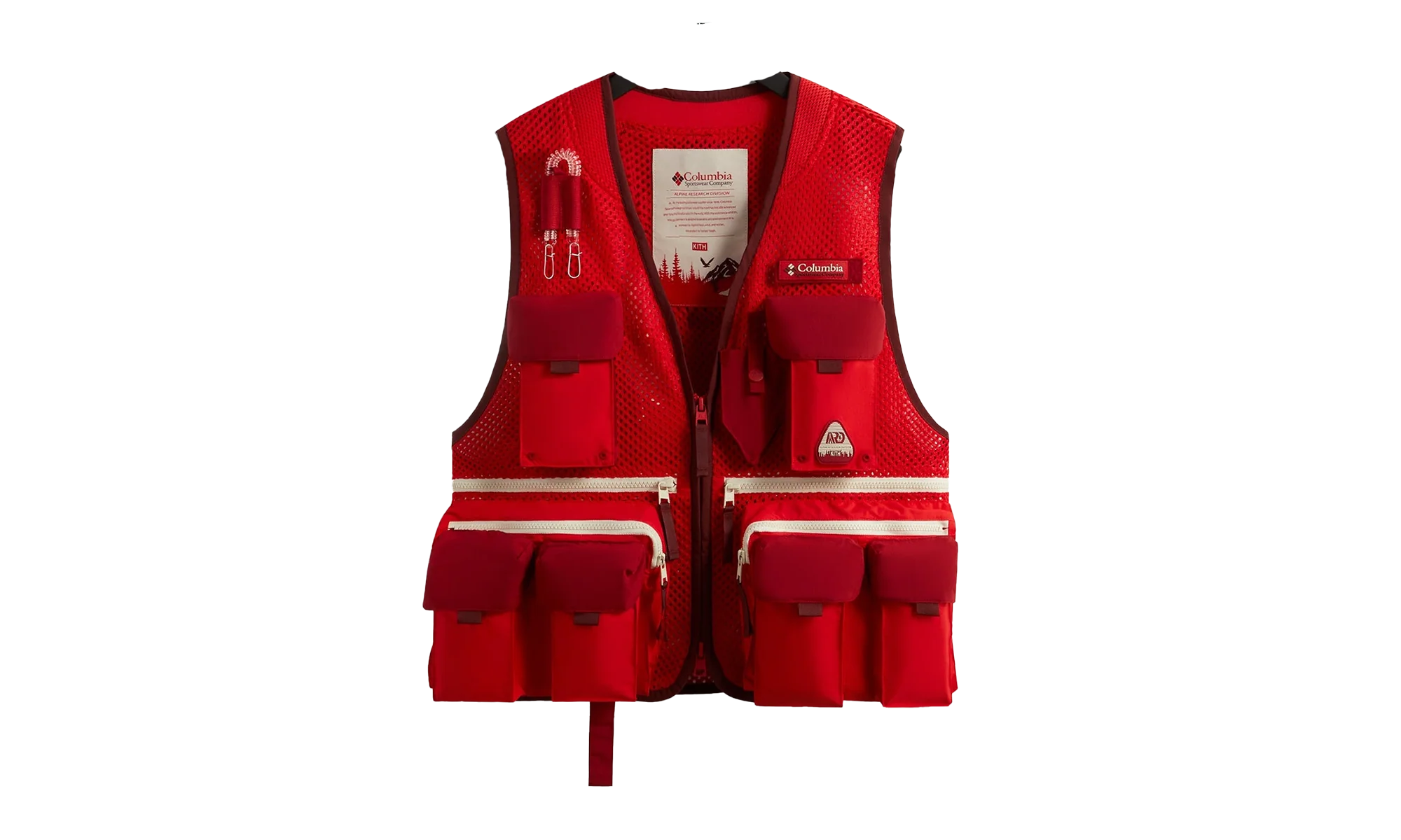Columbia Red Utility Vest "Red" 2113711 691