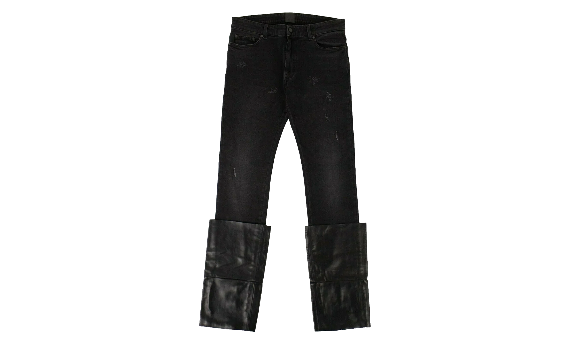 Warrn Moto Boot Jeans "Black" 75LE 1356