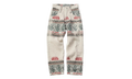 Naranja Double Cloth Denim Pants "Beige" 963576