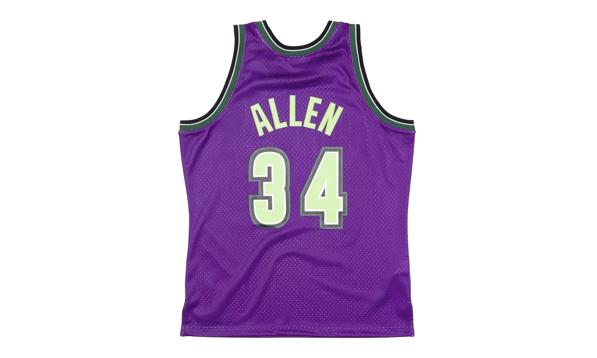 NBA Ray Allen Reload Swingman Jersey "1996 Milwaukee Bucks - Purple" SMJYCP19294 MBUPURP96RAL
