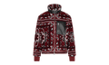 Fleece Zip Up Jacket "Red" MKF009 643
