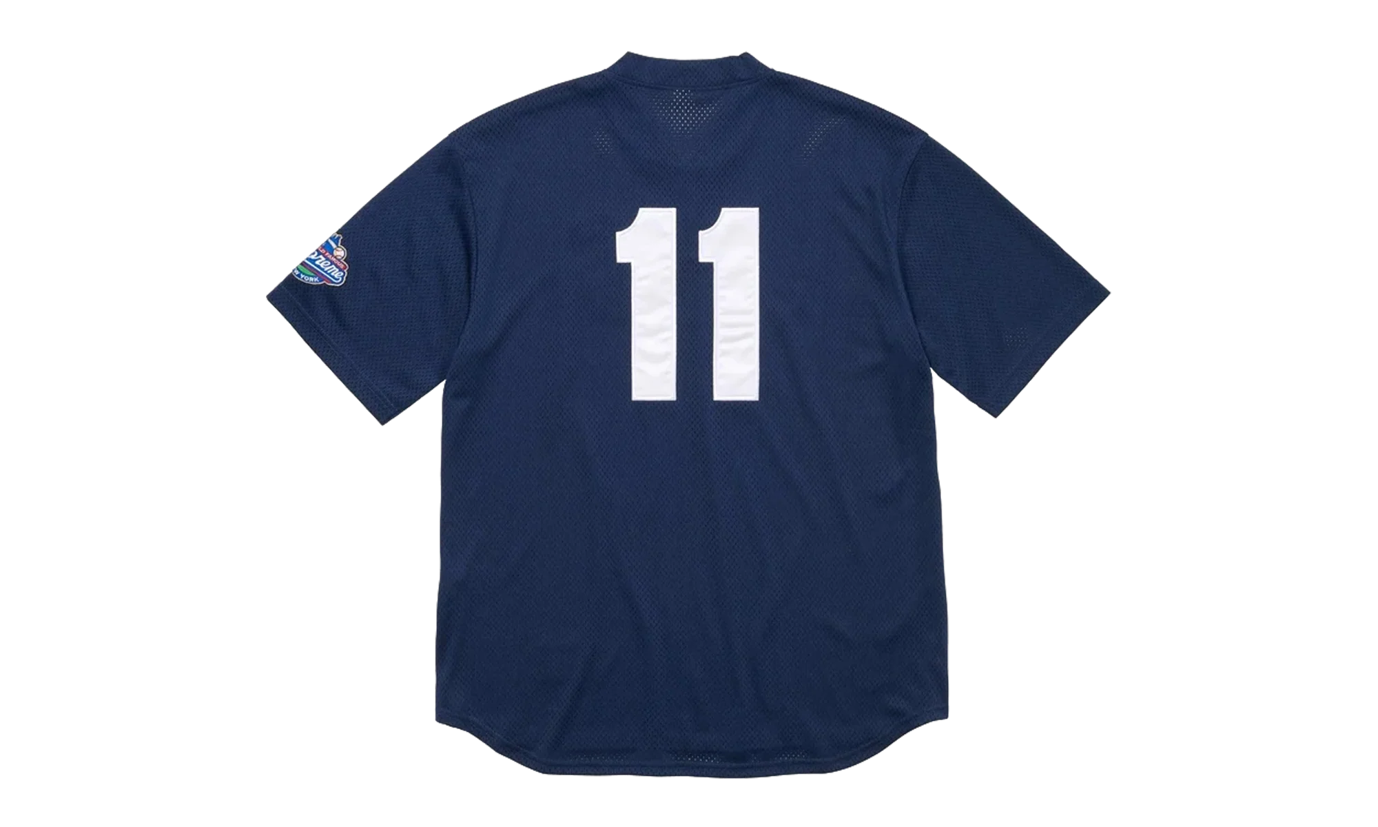 S Logo Baseball Henley T-shirt "FW24 - Navy" SU27426