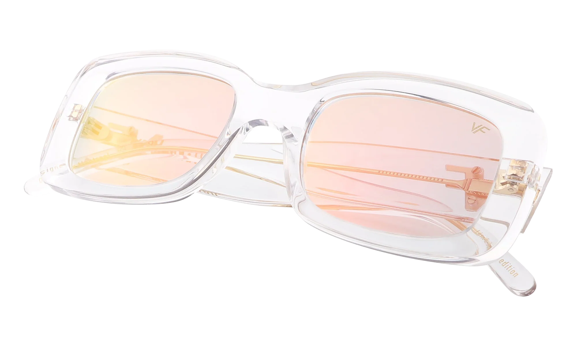 Manhattan Translucent Edition Acetate "Clear Translucent / Pink Gradient" VFMA2 0002