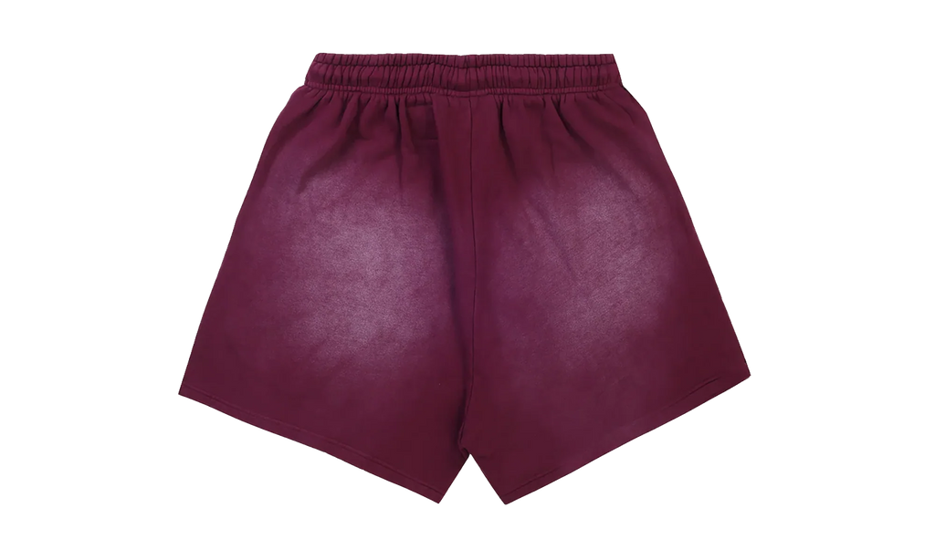 Flame Shorts "Burgundy / White" HSR099