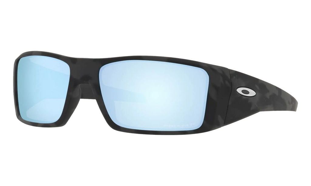 Heliostat Polarized Sunglasses "Matte Black Camo / PRIZM Deep Water Polarized" OO9231 05