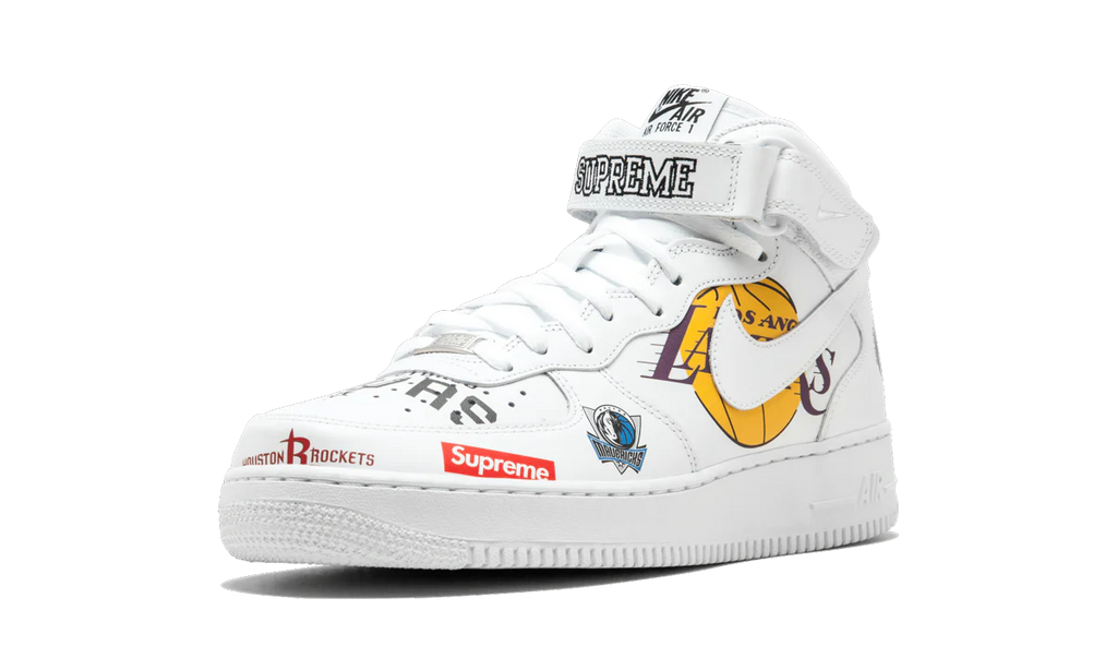 Air Force 1 MID 07 / Supreme "NBA" AQ8017 100