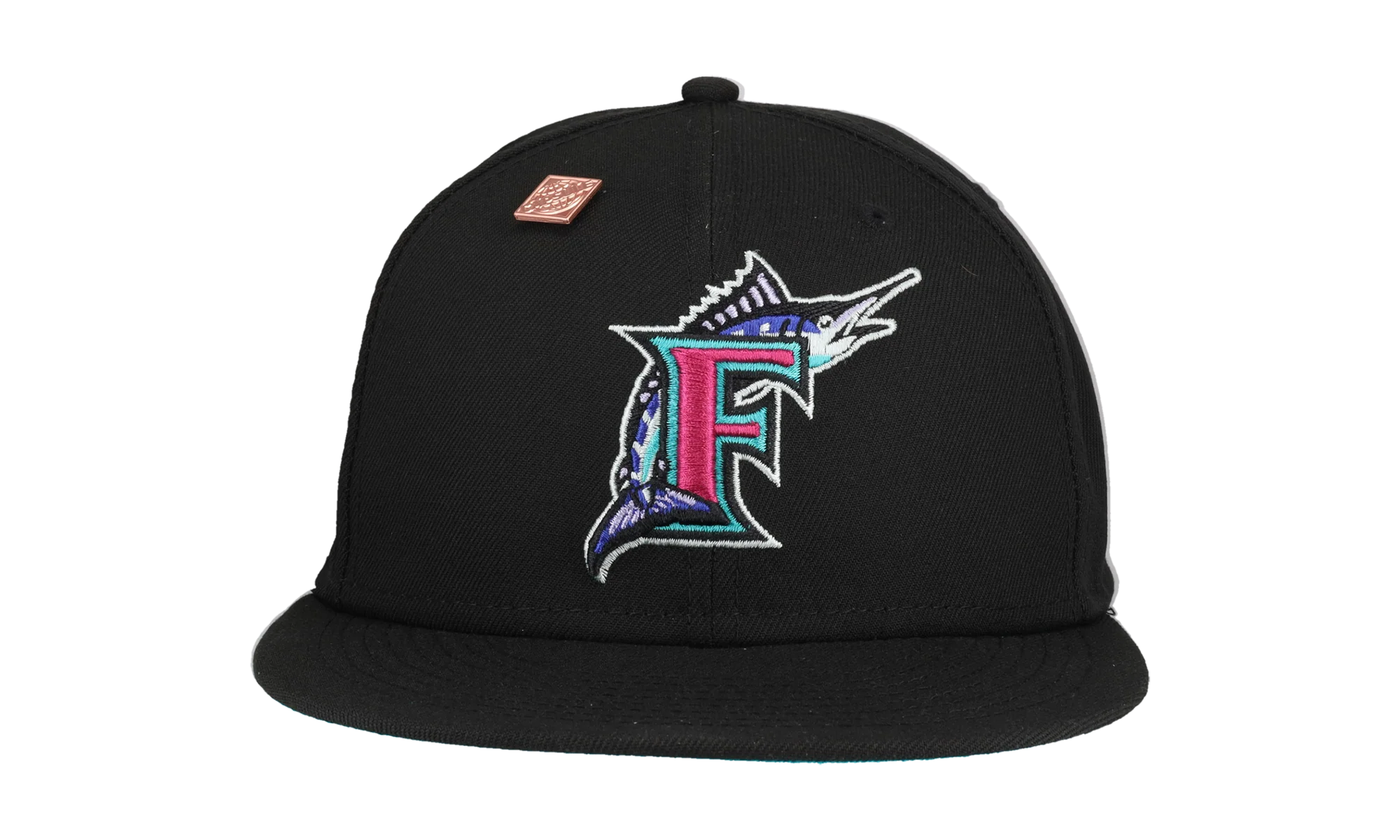 59FIFTY Florida Marlins 1997 World Series Polar Lights Fitted Hat "Black" 123451290786