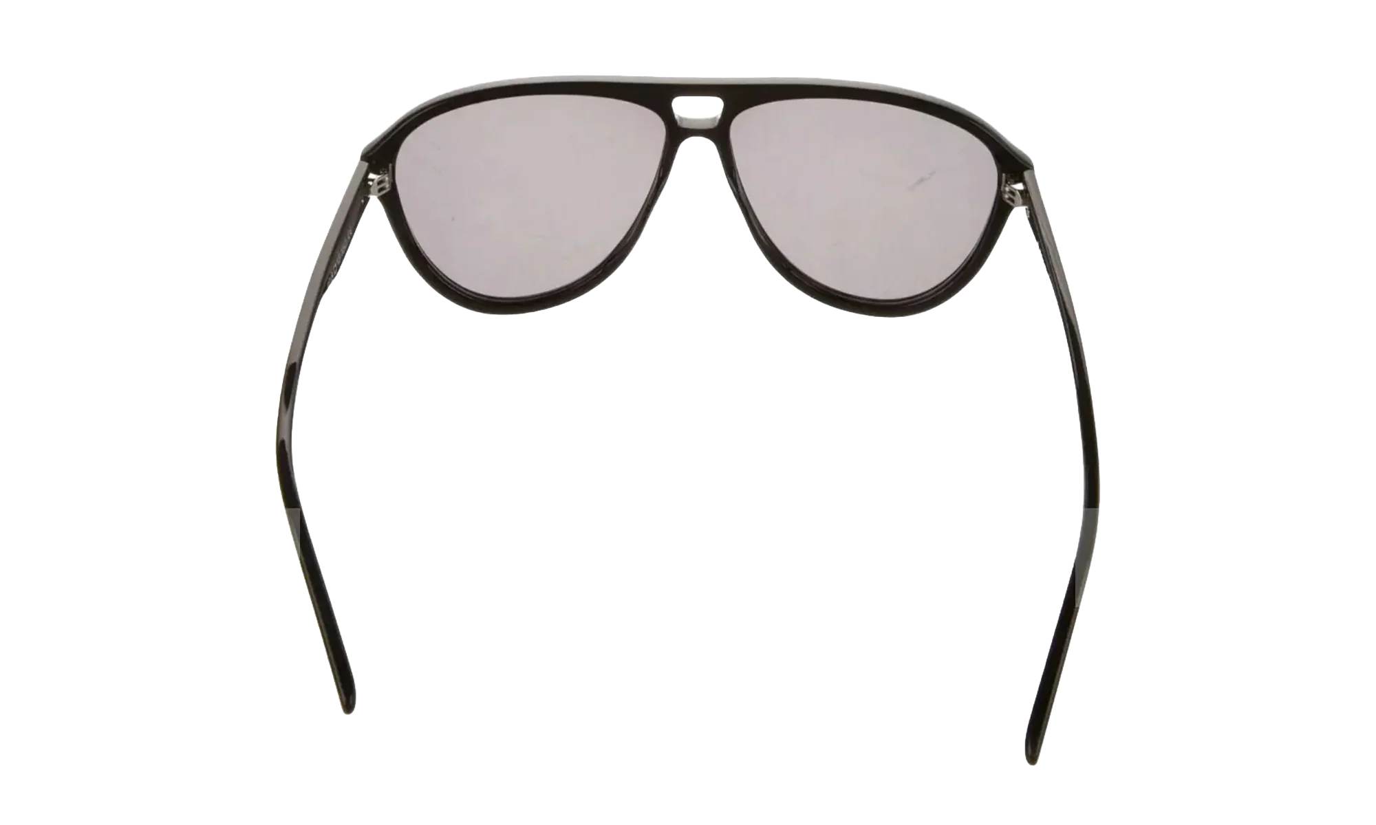 Aviator Logo Sunglasses "Black / Black / Silver" XA41764AC BBS