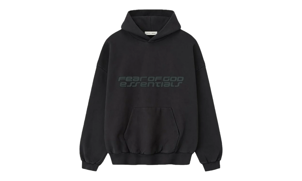 Heavy Fleece 90s Hoodie "Vintage Black" 192HO256564F