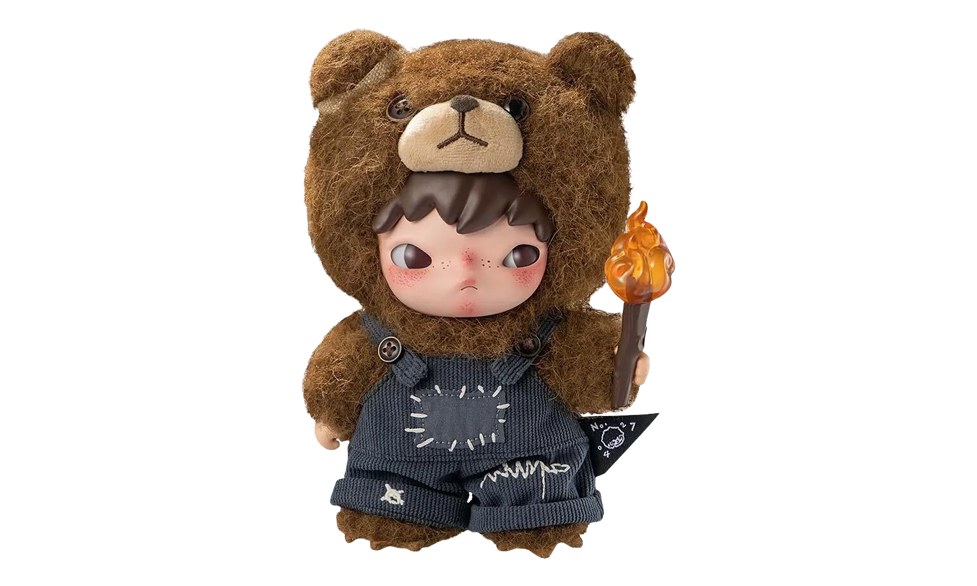 Hirono Living Wild-Fight for Joy Plush Doll "Multi" LAB094