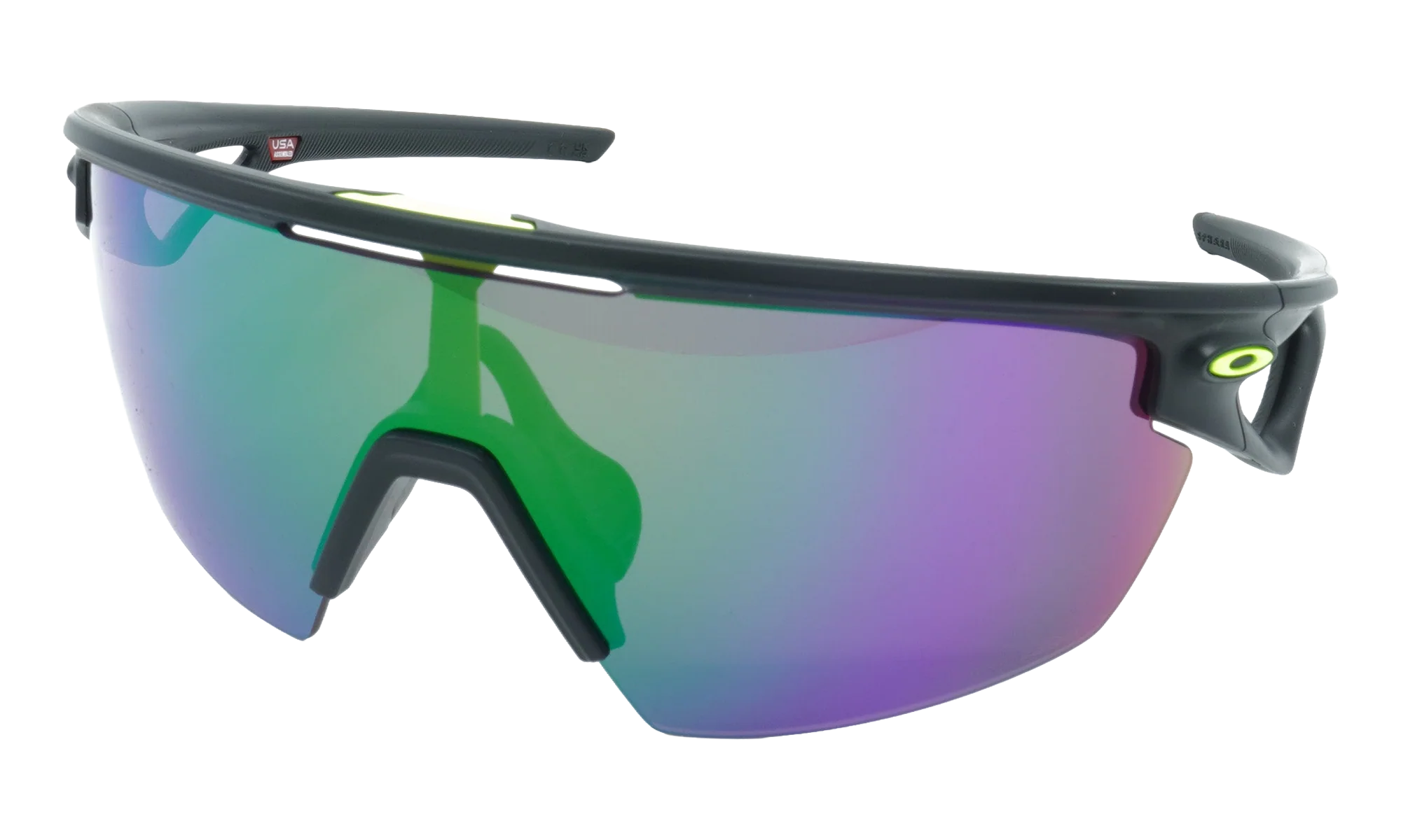 Sphaera Sunglasses "Matte Black Ink / PRIZM Road Jade" OO9403 08