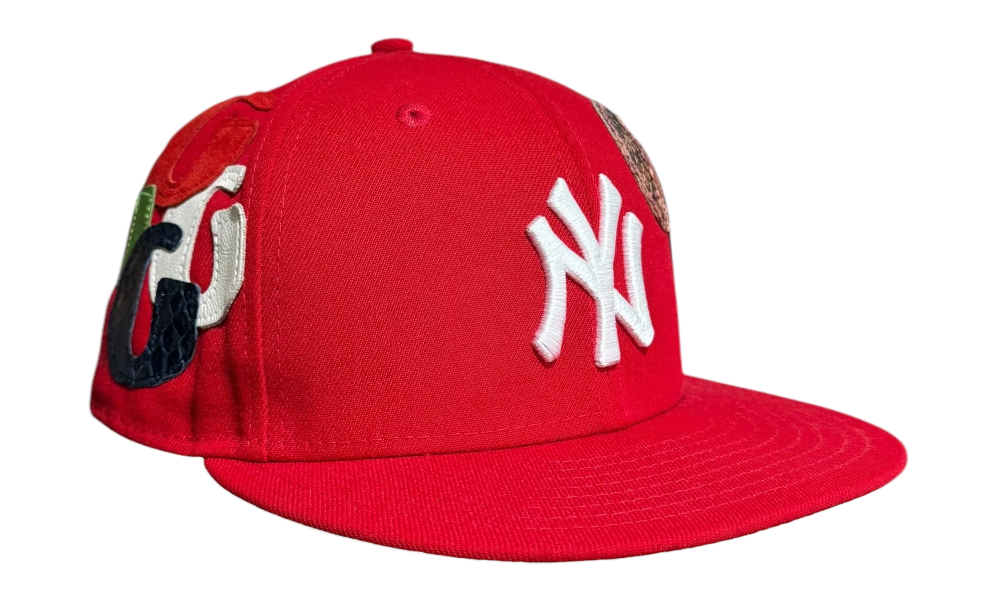 Gallery Dept x New Era - 59FIFTY New York Yankees Fitted Hat "Red" GD111
