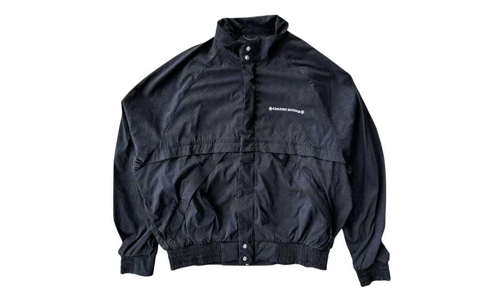 Jacquard Monogram Match Point Windbreaker "Black" CHRM1178