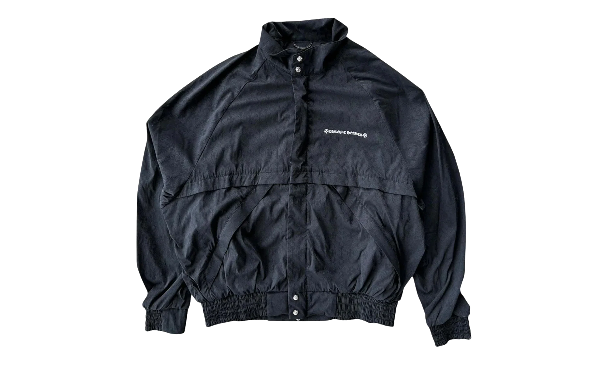 Jacquard Monogram Match Point Windbreaker "Black" CHRM1178