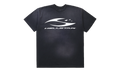 H Cursive Logo T-Shirt "Black" HSR253