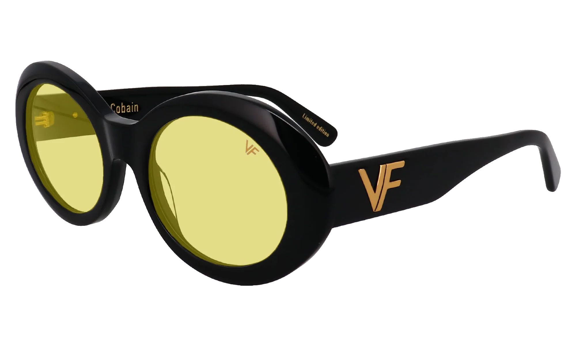 Cobain Acetate "Glossy Black / Shooter Yellow" MPCB2 0008 20T2