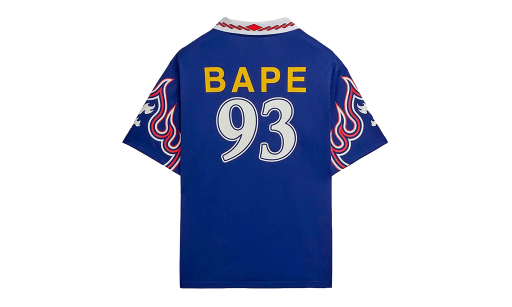 BAPE® x adidas SSL Flame Jersey "Blue" KF4914