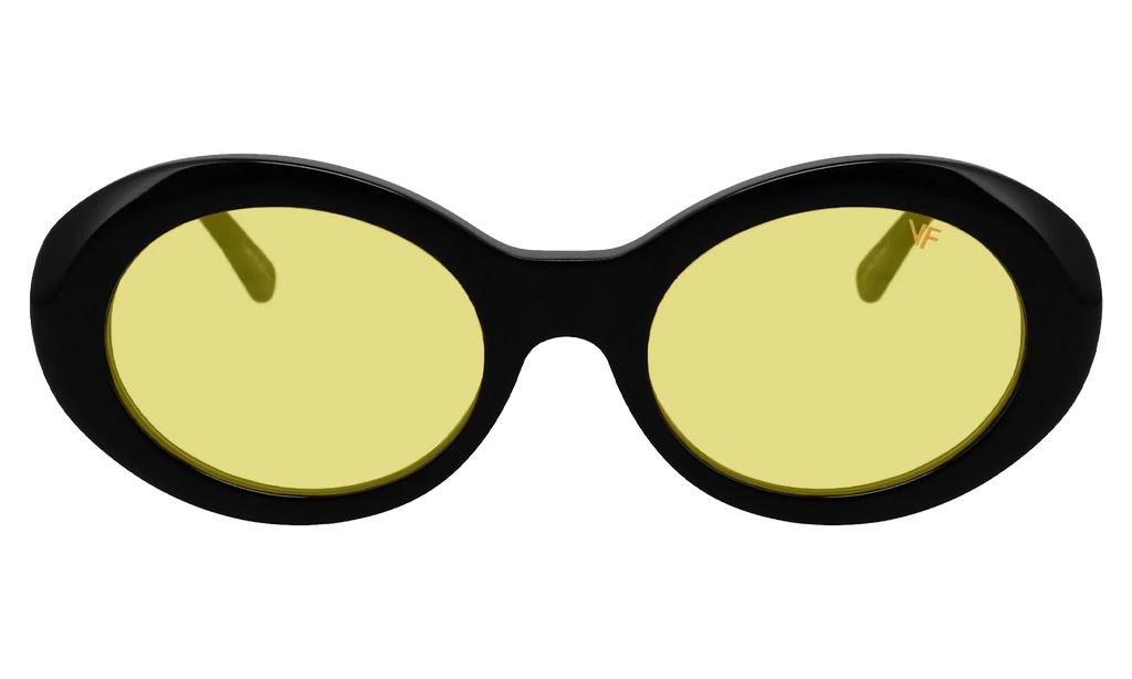 Cobain Acetate "Glossy Black / Shooter Yellow" MPCB2 0008 20T2