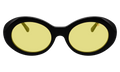 Cobain Acetate "Glossy Black / Shooter Yellow" MPCB2 0008 20T2