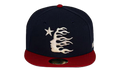Baseball Hat Fitted "Navy" HSR238