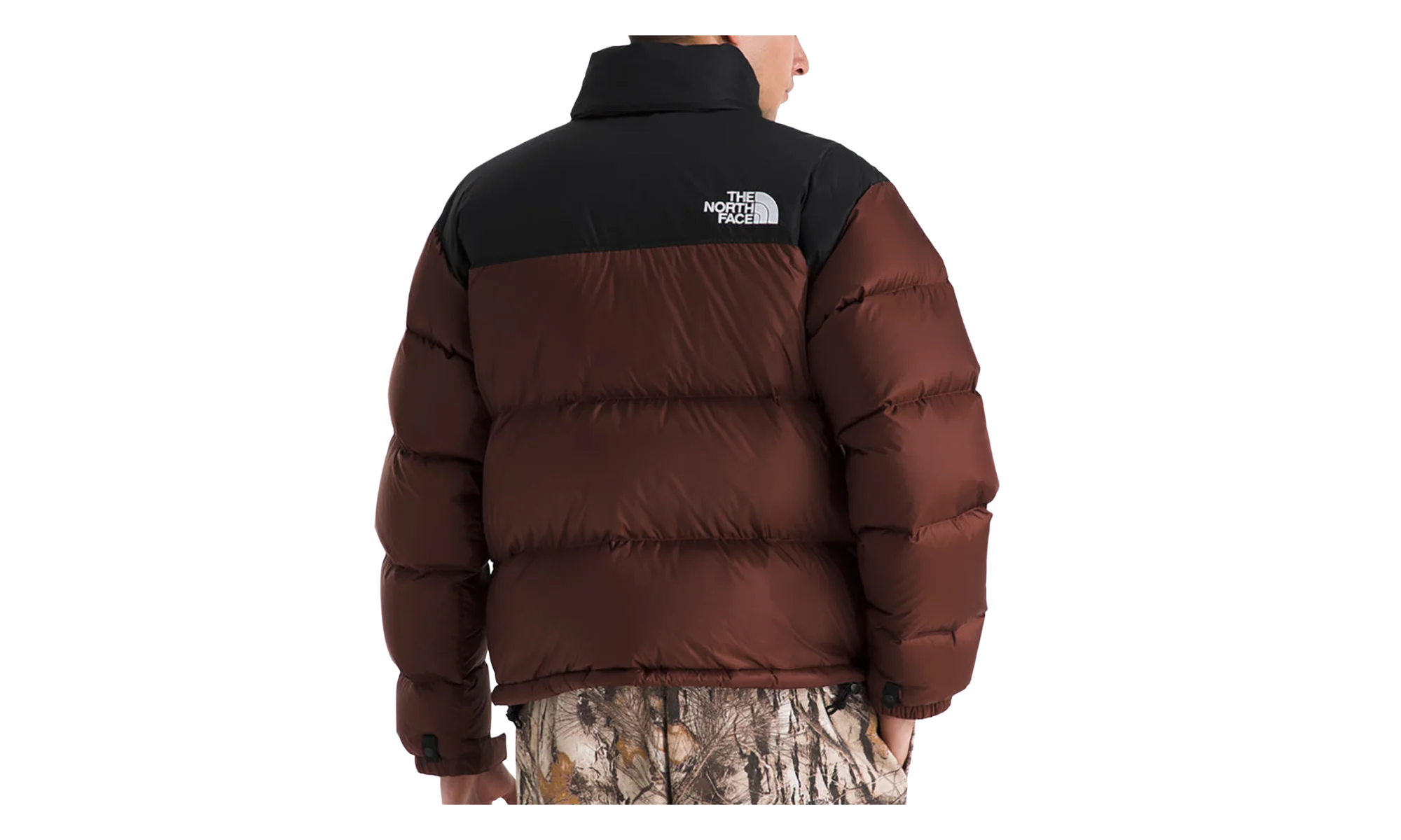 1996 Retro Nuptse Jacket "Ember Soil / TNF Black" NF0A3C8DJX7