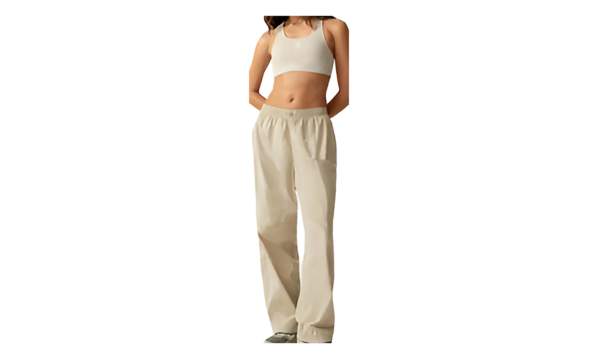 Lowen Nylon Track Pants WMNS "Beige" KITH106