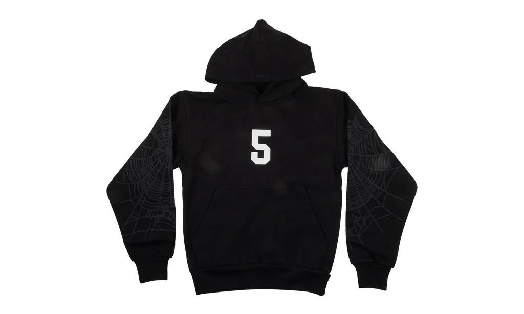 STADIUM HOODIE "Black" SP5der296