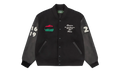 Peace Wreath Varsity Jacket "Black" DT445