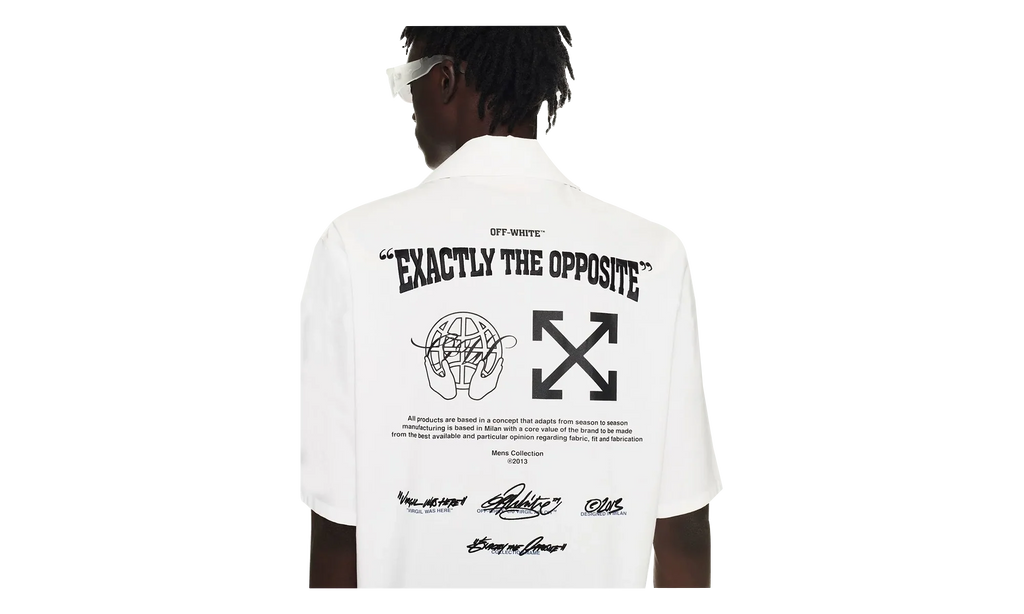 Exact Opp Holiday Shirt "White" OMGG004S23FAB0010110