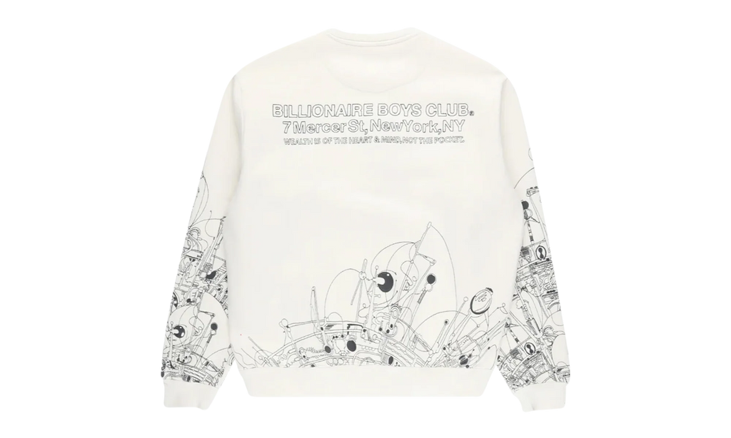 BB Efigy Sweatshirt "Whisper White" 851 1309 WW