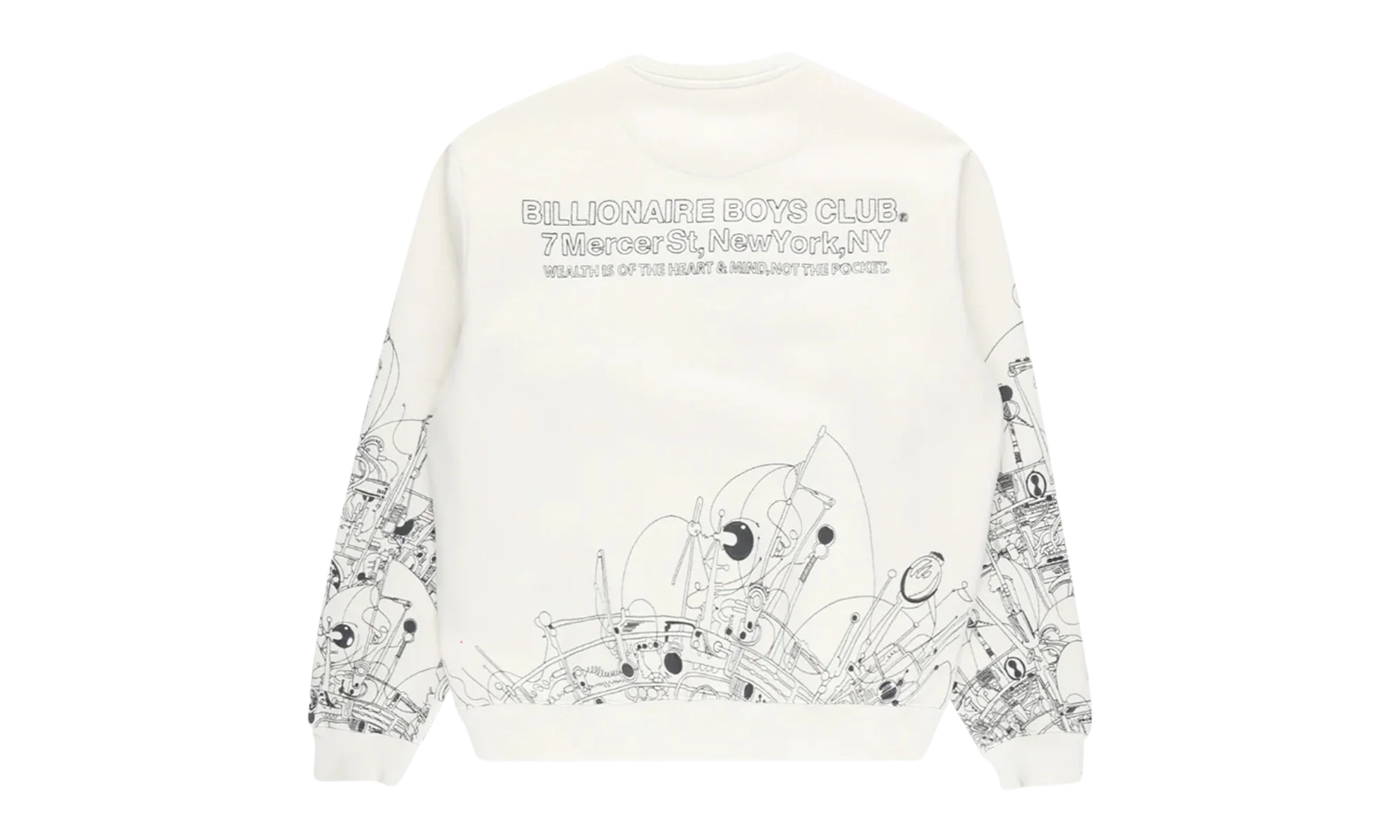 BB Efigy Sweatshirt "Whisper White" 851 1309 WW